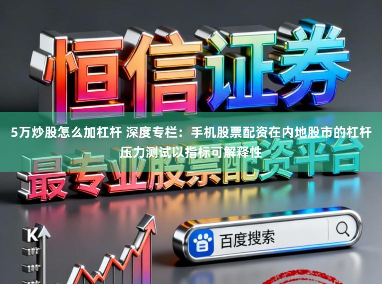 5万炒股怎么加杠杆 深度专栏：手机股票配资在内地股市的杠杆压力测试以指标可解释性