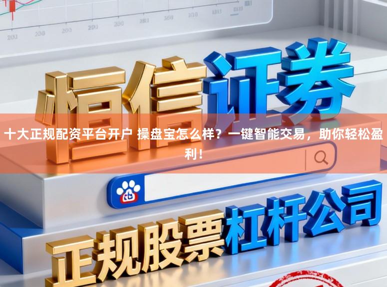 十大正规配资平台开户 操盘宝怎么样？一键智能交易，助你轻松盈利！