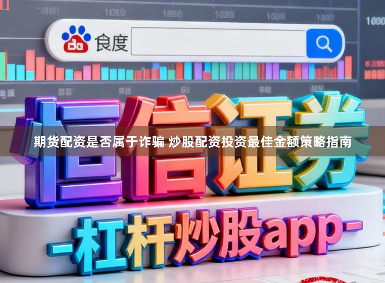 期货配资是否属于诈骗 炒股配资投资最佳金额策略指南